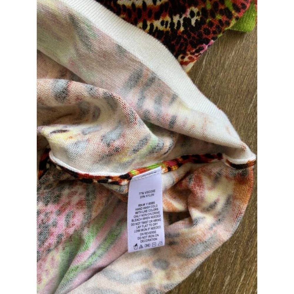 Quacker Factory Leopard And Pink Print Size Xxs T… - image 7